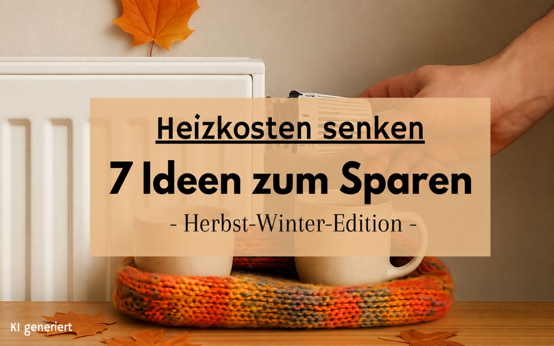 7 Spartipps für kalte Tage: Heizkosten schnell senken