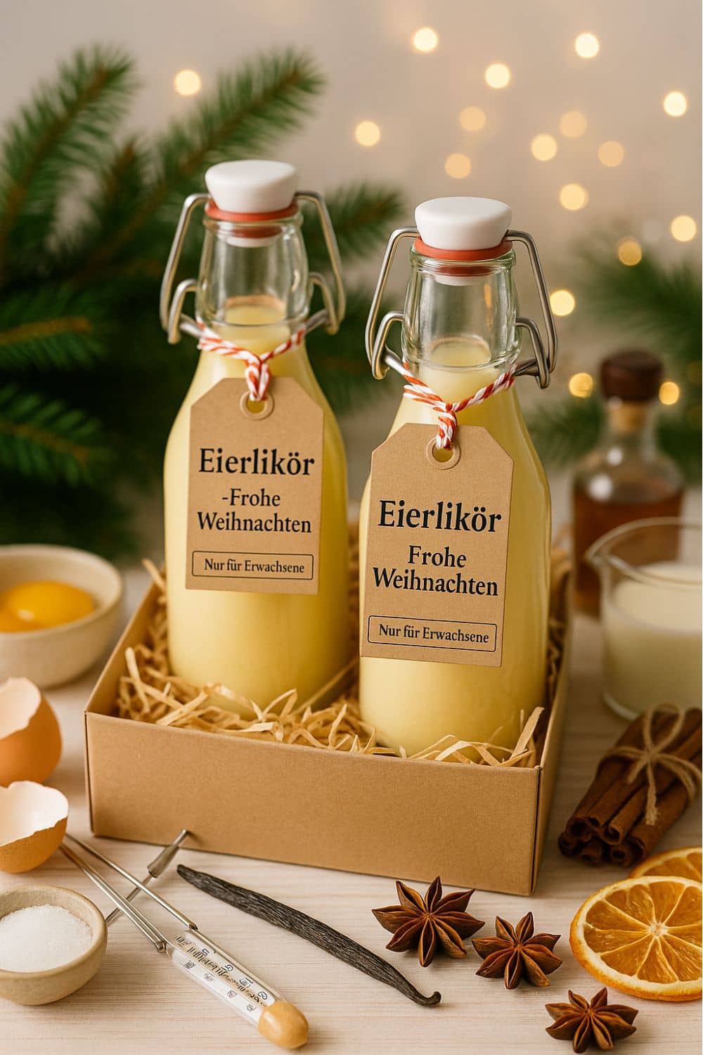 DIY Weihnachtsgeschenke Eierlikör