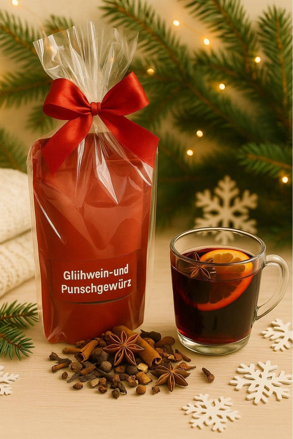 Kollegen Weihnachtsgeschenke. Glühwein-und Punschgewürz