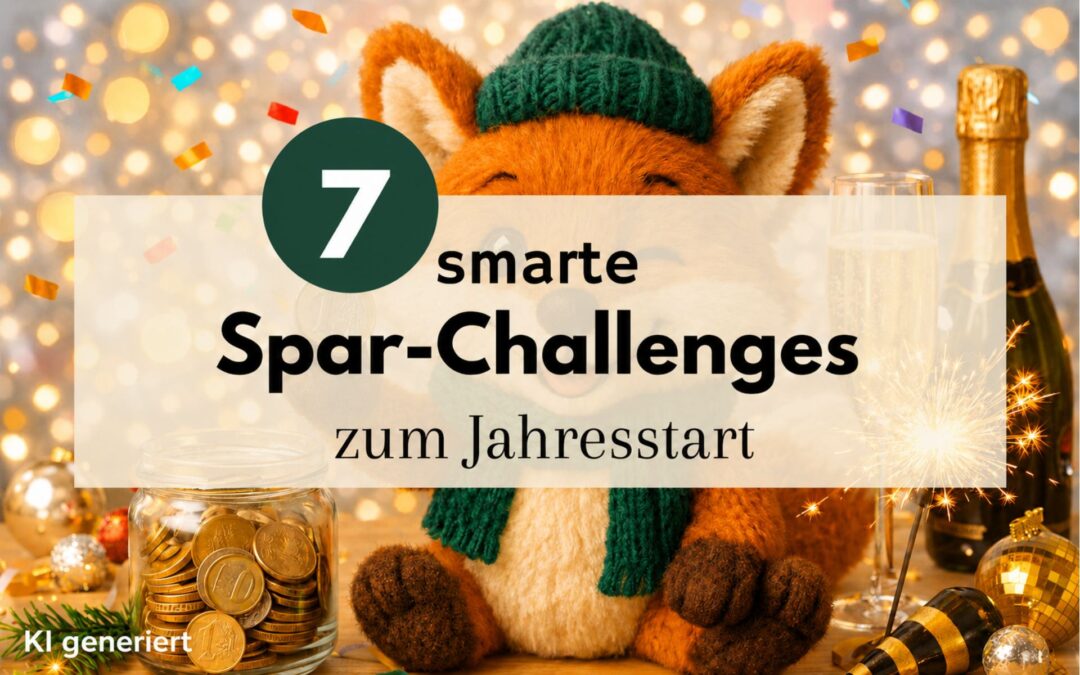 7 smarte Spar-Challenges incl. Vorlagen