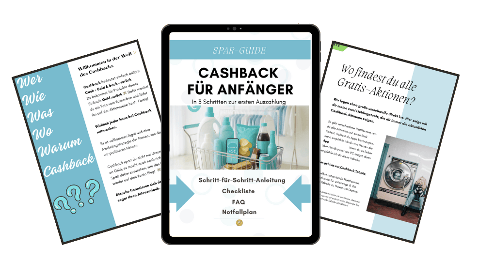 Cashback für Anfänger-Geld sparen leicht gemacht