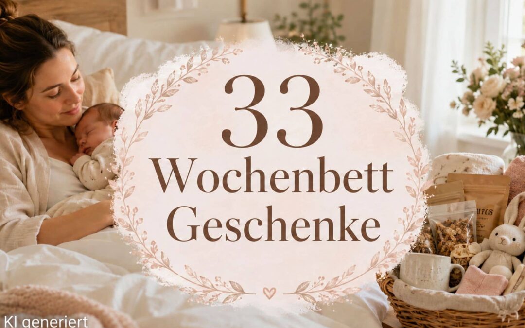 Wochenbett Geschenk: 33 Ideen, die wirklich ankommen und wie ihr gemeinsam Geld, Zeit und Nerven spart