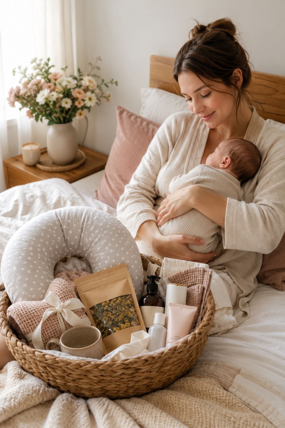 Wochenbett Geschenkideen Stillkissen
